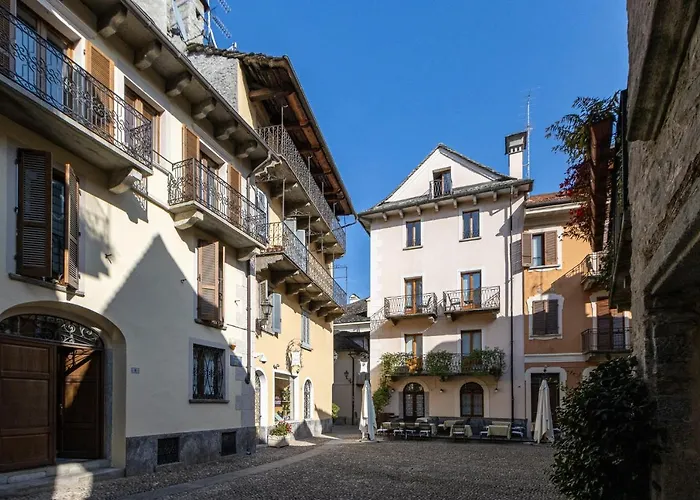 Stay5vie: Incantevole Monolocale/balcone/borgo Domodossola